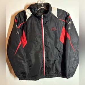 Kappa Black and Red Sports Jacket